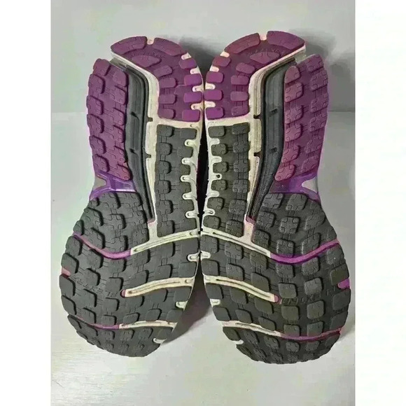 Brooks Ariel 16 Gray Purple Running Shoes Athletic Women's Size 7.5 Wide - Picture 8 of 8